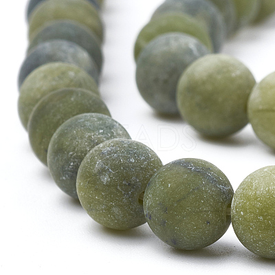 Natural Chinese Southern Jade Beads Strands G-T106-070-1