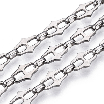 Tarnish Resistant 661 Stainless Steel Oval Link Chain CHS-T005-04P-1
