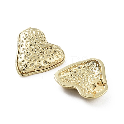 Strawberry Brass Stud Earrings EJEW-Q811-09G-1