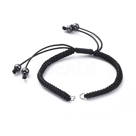 Adjustable Korean Waxed Polyester Cords Bracelet Making X-AJEW-JB00511-02-1