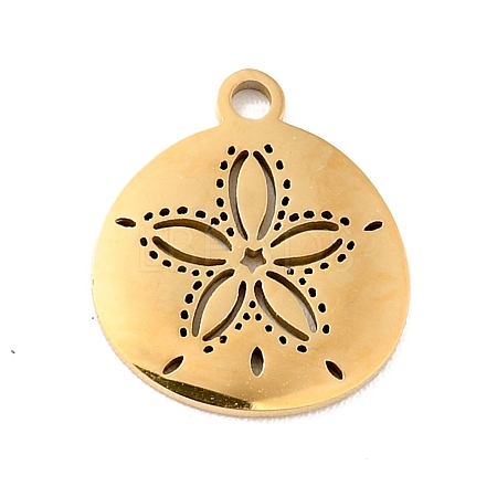 201 Stainless Steel Pendants STAS-E015-04G-1