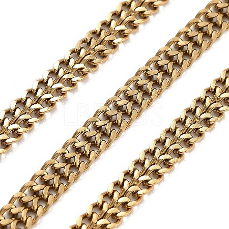 PVD Vacuum Plating 304 Stainless Steel Wheat Chain CHS-H026-04G-1