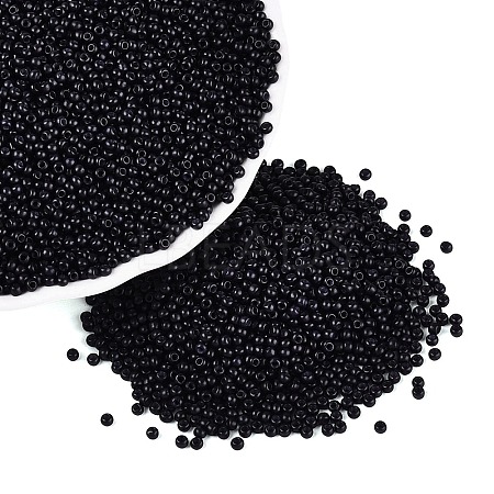 11/0 Grade A Baking Paint Glass Seed Beads X-SEED-N001-A-1064-1
