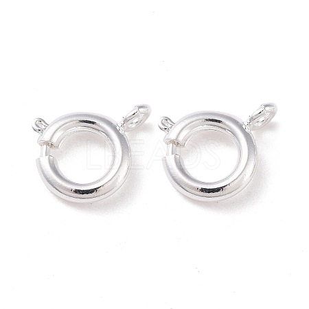 Eco-friendly Brass Spring Ring Clasps LS-KK-D082-01B-S-1