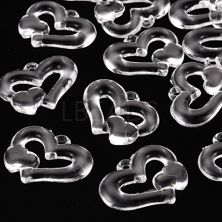 Transparent Acrylic Beads TACR-S154-57B-205-1