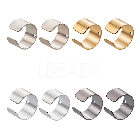 Brass Earring Findings KK-PH0035-26-1