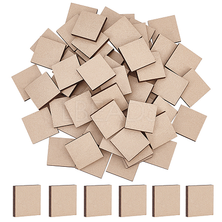 Fingerinspire 70Pcs Medium Density Fiberboard (MDF) Sheet DIY-FG0004-88-1