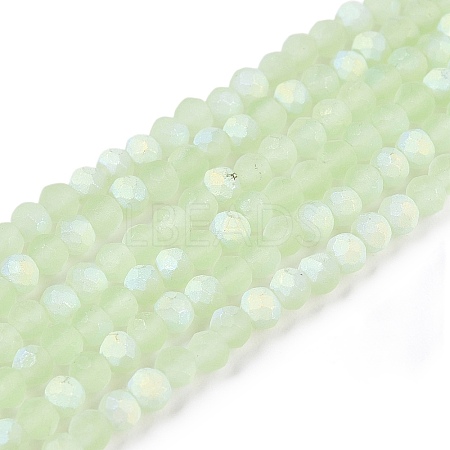 Transparent Glass Beads Strands LS-EGLA-A044-T1mm-MB09-1