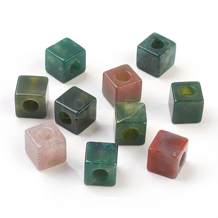 Natural Indian Agate European Beads G-F580-B06-1