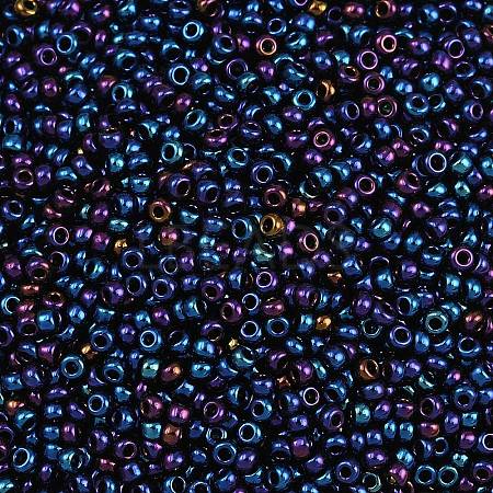12/0 Grade A Round Glass Seed Beads SEED-Q008-F604-1