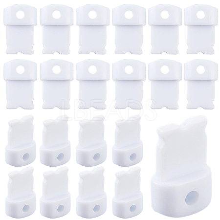 50Pcs PVC Plastic Mobile Dustproof Plugs FIND-SC0022-45B-1