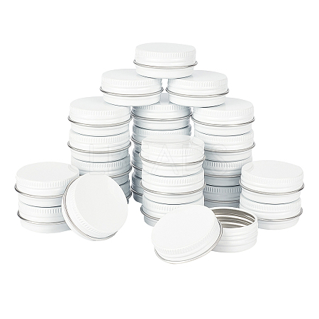 Round Aluminium Tin Cans CON-WH0079-13E-1
