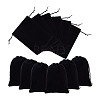 Velvet Packing Pouches Drawstring Bags ABAG-WH0046-30A-1