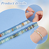 2 Strands 2 Styles Natural Flower Amazonite Beads Strands G-PH0002-31-4
