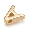 Brass Charms ZIRC-I037-01A-G-2