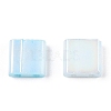 2-Hole Opaque Glass Seed Beads SEED-S023-28C-07-3