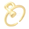 Rack Plating Brass Open Cuff Rings RJEW-S394-01G-P-2