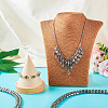 2 Strands Transparent Electroplate Glass Beads Strand GLAA-TA0002-62-7
