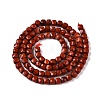 Natural Red Jasper Beads Strands G-N342-130-2