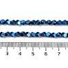 Electroplated Synthetic Non-magnetic Hematite Beads Strands G-A234-G03-01A-4