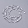 Natural Quartz Crystal Beads Strands G-F596-44-2mm-2