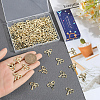 100Pcs Rack Plating Alloy Pendant FIND-SC0012-66-3