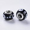 Handmade Lampwork European Beads LAMP-S193-008I-2