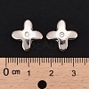 Letter Slider Beads for Watch Band Bracelet Making ALRI-O012-X-NR-3