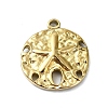 Ion Plating(IP) 304 Stainless Steel Pendants STAS-B058-02G-06-1