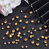 GOMAKERER 60Pcs 2 Style Brass Beads KK-GO0001-07-4