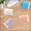 4 Rolls 4 Colors Flat Faux Suede Cord LW-CL0001-04A-7