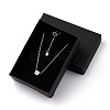 Brass Micro Pave Clear Cubic Zirconia Charms Bracelets BJEW-JB05400-03-4