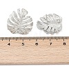 Brass Stud Earring Findings KK-Z099-04P-03-3