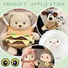12Pairs Computerized Embroidery Cloth Self Adhesive Patches PATC-BC0001-12B-6