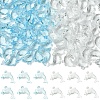 50Pcs 2 Colors Transparent Acrylic Pendants MACR-YW0004-33-2