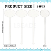 24Pcs Transparent Acrylic Stirring Rods AJEW-FG0003-15A-2