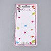 Cardboard Paper Jewelry Display Cards for Hair Clip Storage CDIS-N004-11-1
