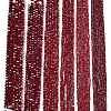 Electroplate Glass Beads Strands EGLA-A044-P6mm-B02-2