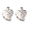 Non-Tarnish 304 Stainless Steel Pendants STAS-O145-35P-1