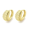 Brass Hoop Earrings EJEW-L211-011D-G-1