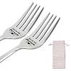 CREATCABIN 2Pcs 410 Stainless Steel Forks AJEW-CN0001-25D-1