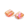 2-Hole Transparent Glass Seed Beads SEED-S023-30C-14-2