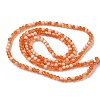 Crackle Glass Beads Strands GLAA-U001-4mm-10-2