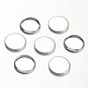 Tarnish Resistant Stainless Steel Plain Edge Bezel Cups STAS-M226-03C-1