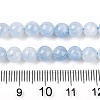Dyed Natural White Jade Beads Strands G-T138-6mm-210-22-5