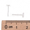 925 Sterling Silver Flat Pad Ear Stud Findings STER-A003-103C-4