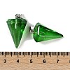 Spray Painted Glass Pendants GLAA-Z007-03I-3