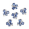 SHEGRACE Butterfly Brass Micro Pave Cubic Zirconia Spacer Bars XGRQ5K576-825P-B-1