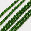 Natural Taiwan Jade Round Beads Strands X-G-A130-2mm-M08-1