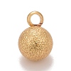 Brass Ball Charms KK-M229-73B-G-1